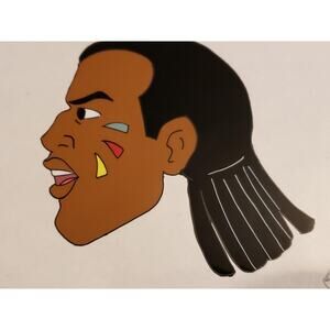 CONAN THE ADVENTURER Cartoon Animation 11 x 13.5" Paint & Pencil Cels. Zula